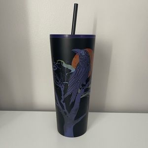 Stainless Steel Raven Starbucks Cup